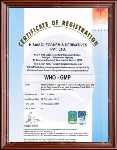 GMP Certificate